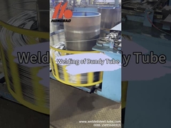 Dòng hàn tần số cao của ống Bundy cho tủ lạnh